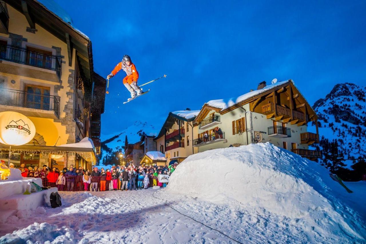 Spacious Ski-In Ski-Out Apartment 4-6 Pax, 161 Sources De Marie Arc 1950 Les Arcs  エクステリア 写真