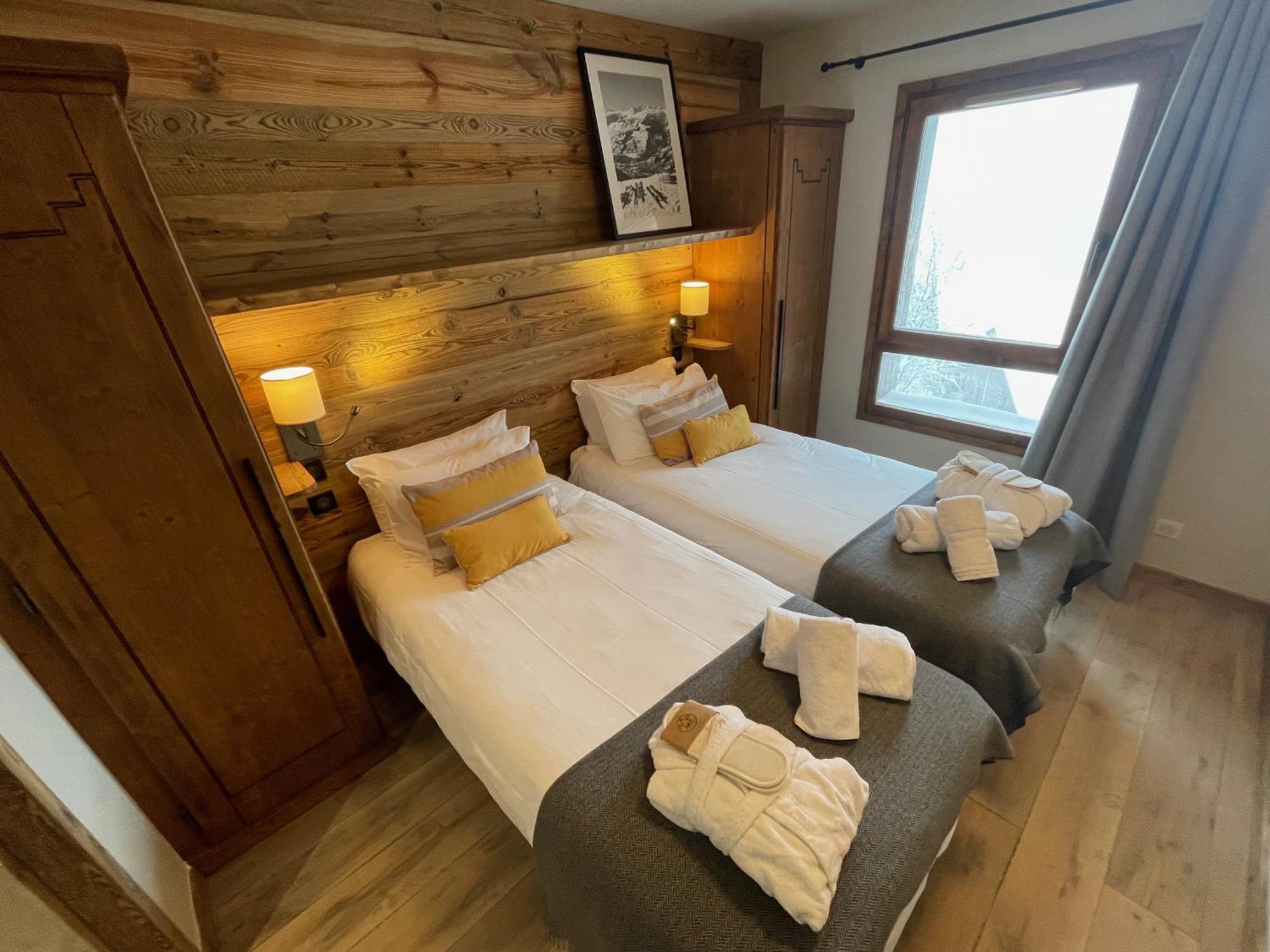 Spacious Ski-In Ski-Out Apartment 4-6 Pax, 161 Sources De Marie Arc 1950 Les Arcs  エクステリア 写真