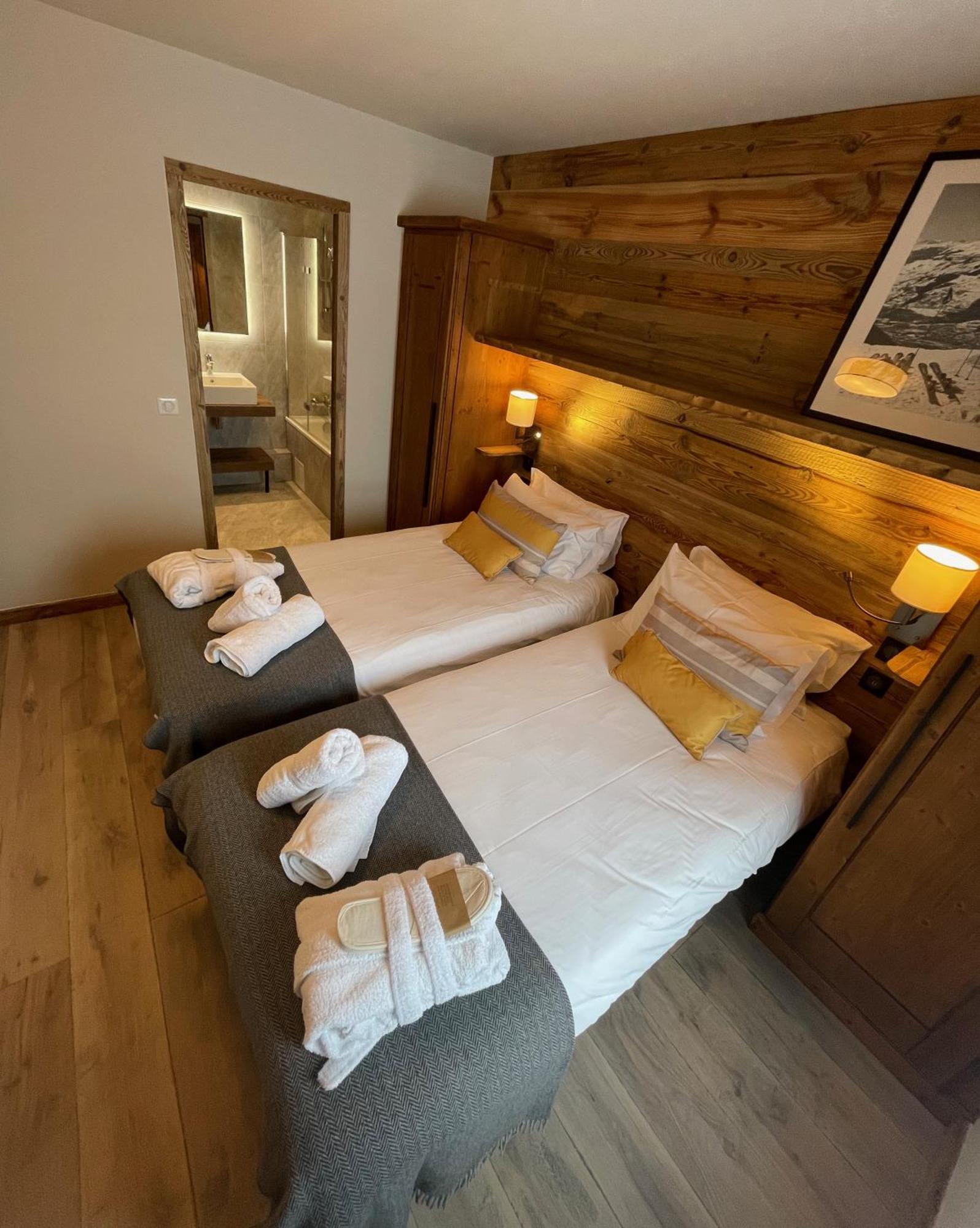 Spacious Ski-In Ski-Out Apartment 4-6 Pax, 161 Sources De Marie Arc 1950 Les Arcs  エクステリア 写真