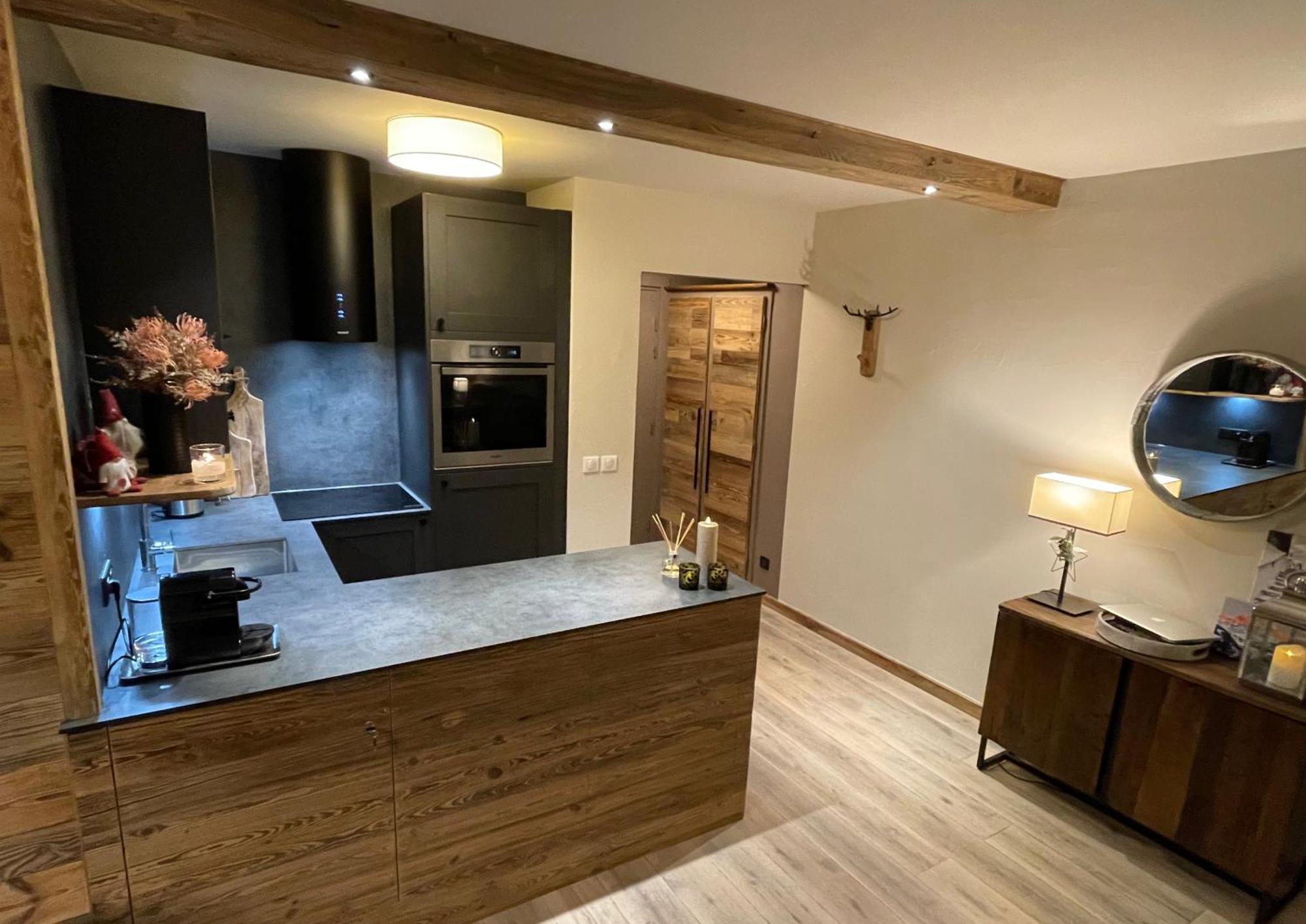 Spacious Ski-In Ski-Out Apartment 4-6 Pax, 161 Sources De Marie Arc 1950 Les Arcs  エクステリア 写真