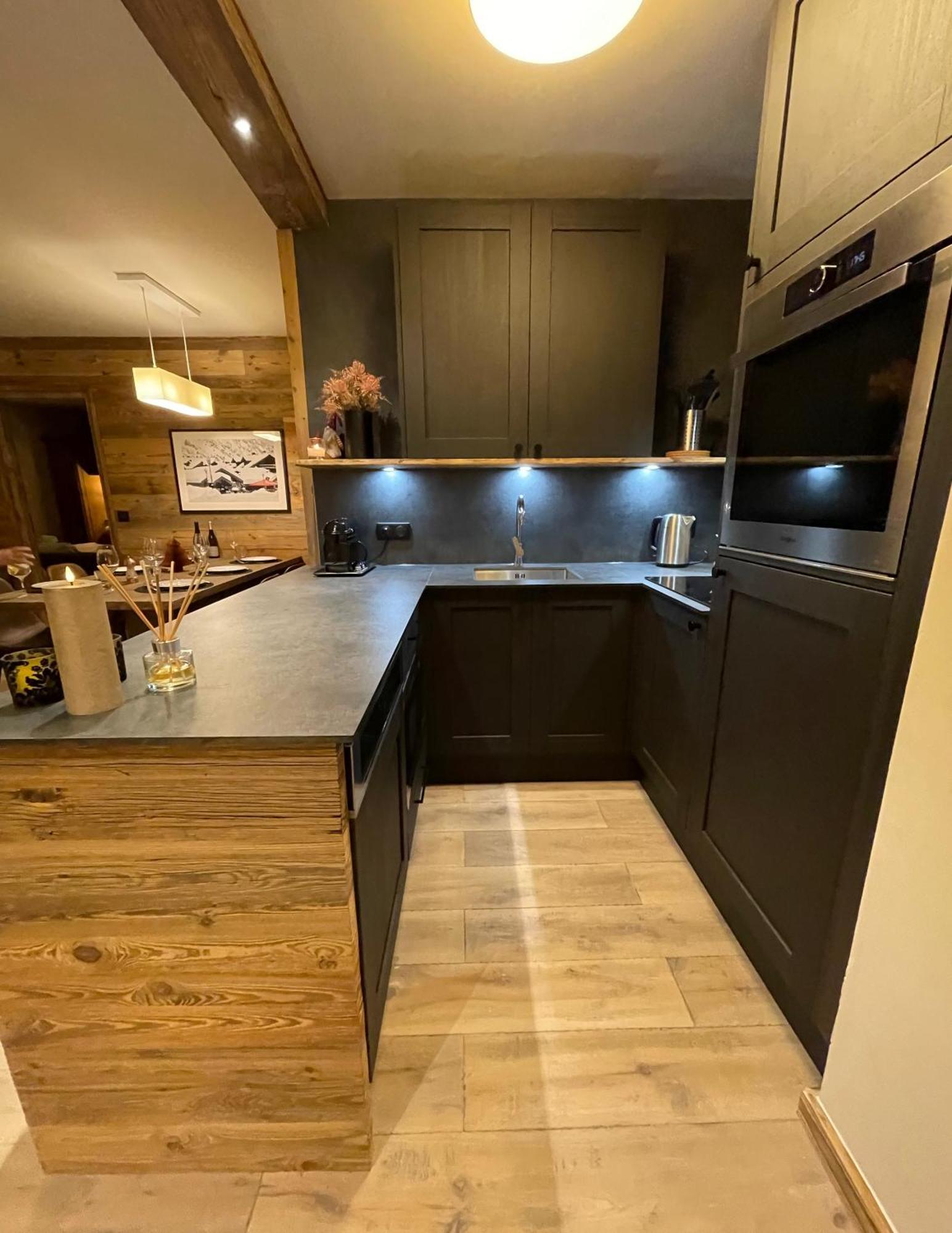 Spacious Ski-In Ski-Out Apartment 4-6 Pax, 161 Sources De Marie Arc 1950 Les Arcs  エクステリア 写真